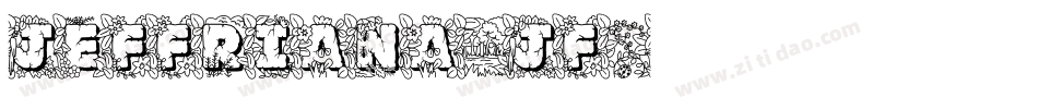 Jeffriana JF字体转换